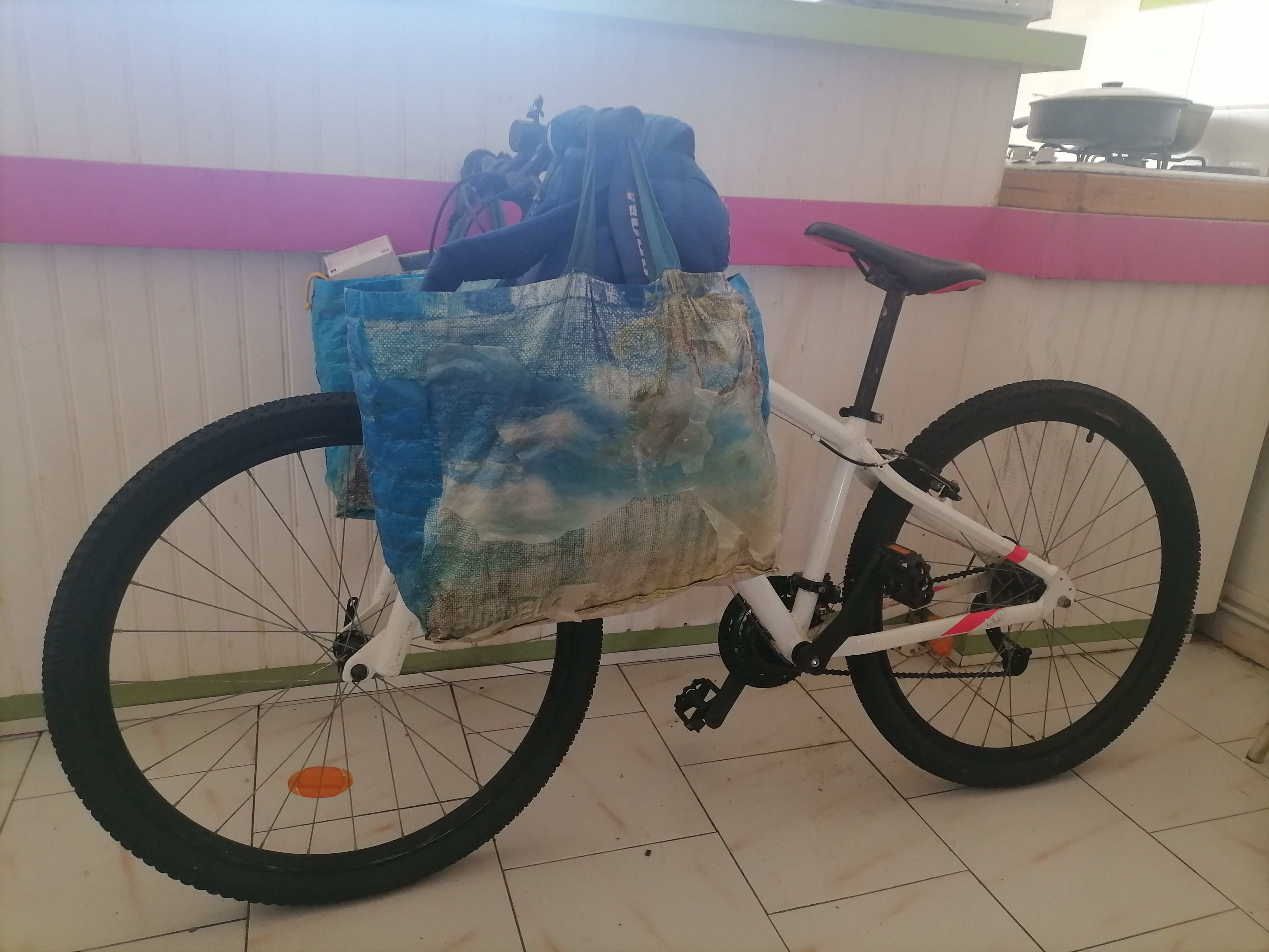 Eagle Gamma ready to bike tour in Guadeloupe!
