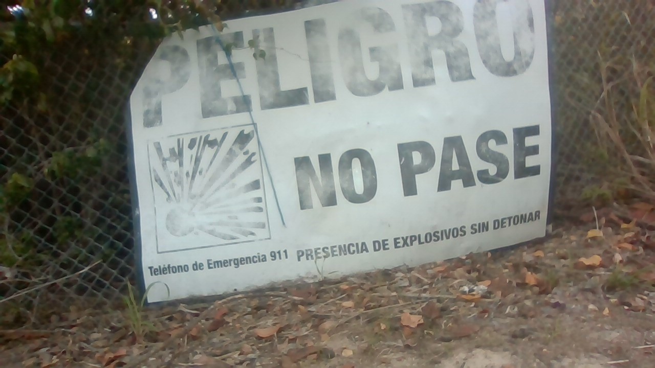 Explosivos sin detonar